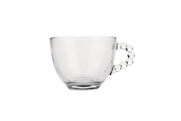Inci customizable transparent glass mug İnci Kişiye Özel Şeffaf Cam Kupa كوب إنجي الزجاجي الشفاف المخصص