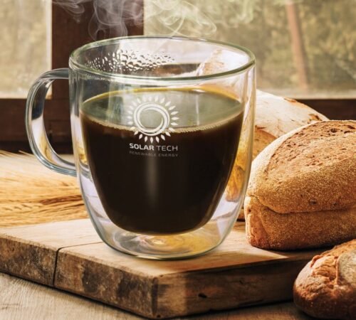 الأكواب الزجاجية الشفافة ذات العلامة التجارية branded clear glass mugs markalı şeffaf cam kupalar
