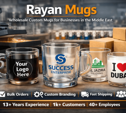wholesale custom mugs in the middle east Orta Doğu’da toptan özel baskılı kupalar أكواب مخصصة بالجملة في الشرق الأوسط