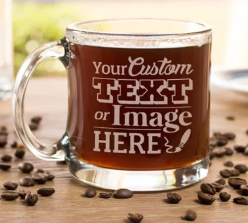 custom glass mug production إنتاج الأكواب الزجاجية المخصصة Özel cam kupa üretimi